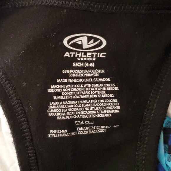 Athletic Department black tanktop size small 4/6 - Picture 5 of 9